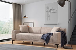 Atelier Del Sofa Petra 3 - Sofá de 3 Plazas Ciervo